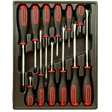 GearWrench 12 Pc. Combination Dual Material Screwdriver Set