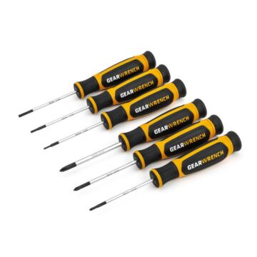 GearWrench 6pc SCREWDRIVER SET MICRO