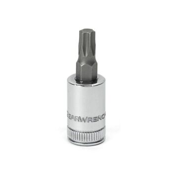 GearWrench 1/4" Drive TORX® Press Fit Bit Socket, T-15