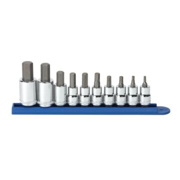 GearWrench 10 Pc. Metric Hex Bit Socket Set