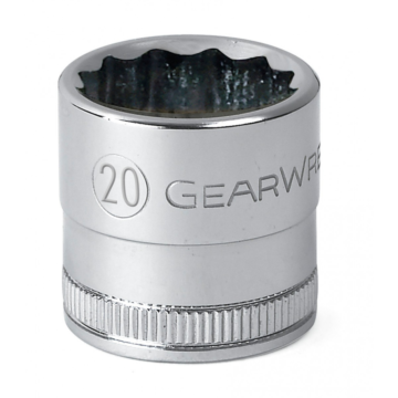 GearWrench 1/2" Drive 6 Point Standard Metric Socket 24mm