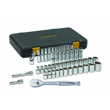 GearWrench 49 Pc. 1/2" Drive 6 Point 120XP™ SAE/Metric Standard and Deep Mechanics Tool Set