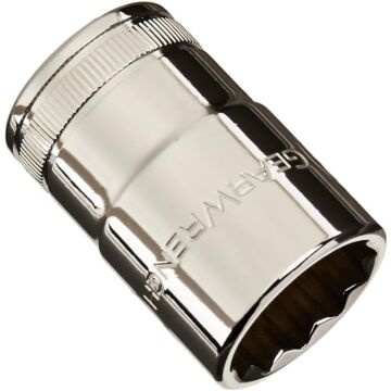 GearWrench 1/2" Drive 12 Point Standard Metric Socket 18mm