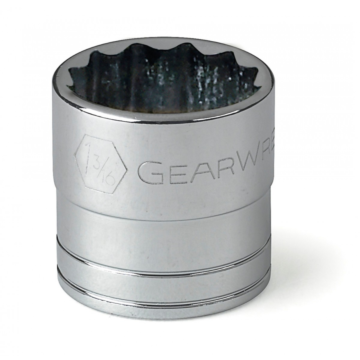 GearWrench 1/2" Drive 12 Point Standard SAE Socket 1-3/16"