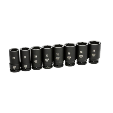GearWrench 8pc 3/4"Dr. Deep Impact Socket Set MM