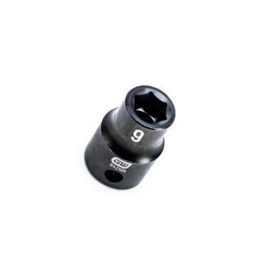 GearWrench 3/8" Drive 6 Point 9mm Standard Impact Socket