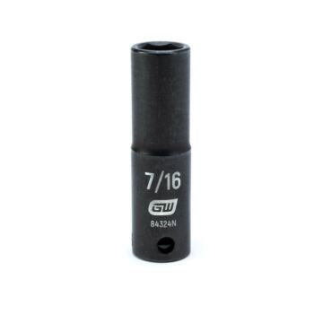GearWrench 3/8" Drive 6 Point 7/16" Deep Impact Socket