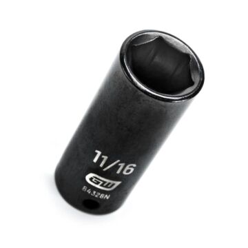 GearWrench 3/8" Drive 6 Point 11/16" Deep Impact Socket