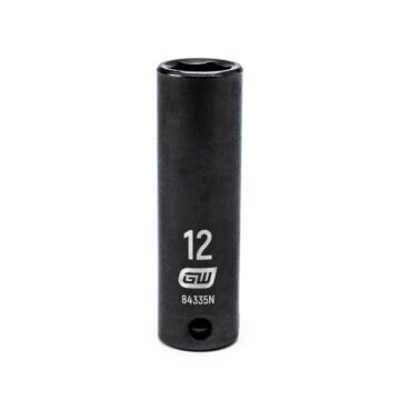 GearWrench 3/8" Drive 6 Point 12mm Deep Impact Socket