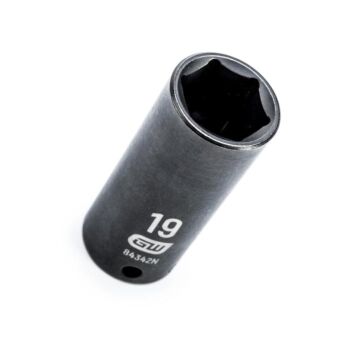 GearWrench 3/8" Drive 6 Point 19mm Deep Impact Socket