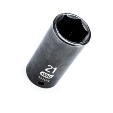 GearWrench 3/8" Drive 6 Point 21mm Deep Impact Socket