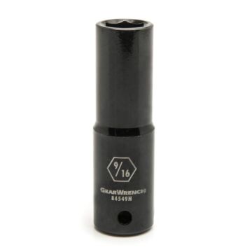 GearWrench 1/2" Drive 6 Point 9/16" Deep Impact Socket