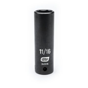 GearWrench 1/2" Drive 6 Point 11/16" Deep Impact Socket