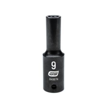 GearWrench 1/2" Drive 6 Point 9mm Deep Impact Socket