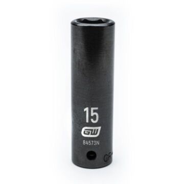 GearWrench 1/2" Drive 6 Point 15mm Deep Impact Socket