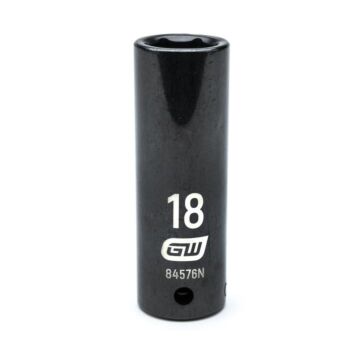 GearWrench 1/2" Drive 6 Point 18mm Deep Impact Socket