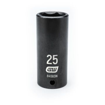 GearWrench 1/2" Drive 6 Point 25mm Deep Impact Socket