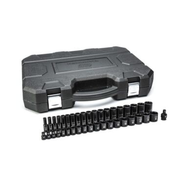 GearWrench 39 Pc. 1/2" Drive 6 Point SAE Standard/Deep Impact Socket Set
