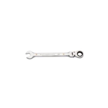 GearWrench 17mm Flex-Head Combination Ratcheting Wrench