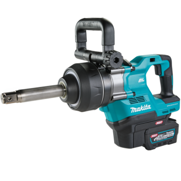 Makita 40V Max XGT Brushless Cordless 4‑Sp. High‑Torque 1" Sq. Drive D‑Handle Extended Anvil Impact Wrench Kit w/ Friction Ring