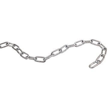 670 lb 4/0 Steel Straight Link Coil Chain