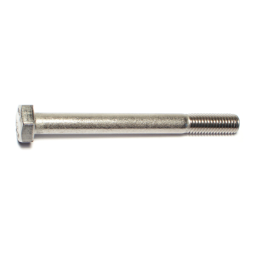 10 mm - 1.50 x 100 mm Hex Head Bolt, Coarse Thread, Stainless Steel 