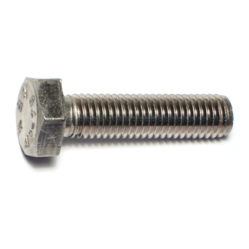 10 mm - 1.50 x 40 mm Hex Head Bolt, Coarse Thread, Stainless Steel 