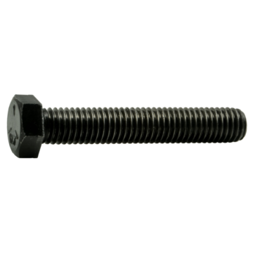 1/2"-13 x 3" Hex Head Bolt, Left Hand Coarse Thread, Zinc 
