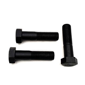 Midwest Fastener 1/2-13 in 4 in Black Hex Head Bolt