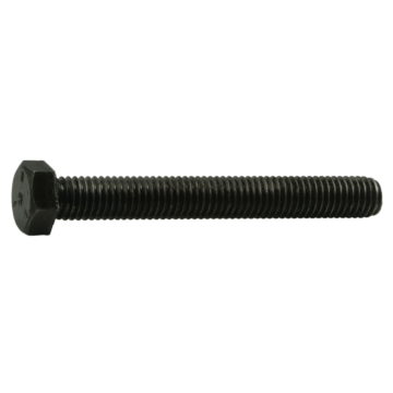 1/2"-13 x 4" Hex Head Bolt, Left Hand Coarse Thread, Zinc 