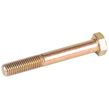 12 mm - 1.75 x 90 mm Hex Head Bolt, Coarse Thread, Zinc 
