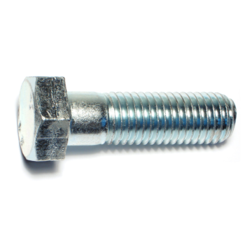 18 mm - 2.50 x 60 mm Hex Head Bolt, Coarse Thread, Zinc 