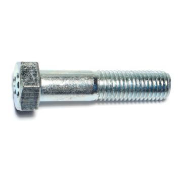 18 mm - 2.50 x 80 mm Hex Head Bolt, Coarse Thread, Zinc 