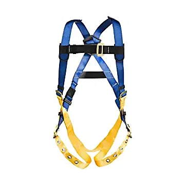 Werner WERNER® LITEFIT™ H312002 M/L 425 lb Blk/Blue/Yellow Construction Safety Harness