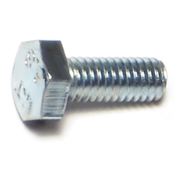 4 mm - 0.70 x 10 mm Hex Head Bolt, Coarse Thread, Zinc 