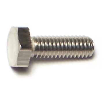 4 mm - 0.70 x 12 mm Hex Head Bolt, Coarse Thread, Stainless Steel 