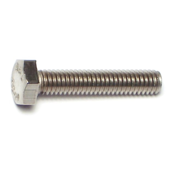 4 mm - 0.70 x 20 mm Hex Head Bolt, Coarse Thread, Stainless Steel 
