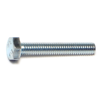4 mm - 0.70 x 25 mm Hex Head Bolt, Coarse Thread, Zinc 