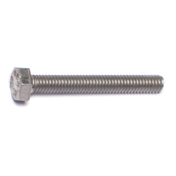 4 mm - 0.70 x 30 mm Hex Head Bolt, Coarse Thread, Stainless Steel 