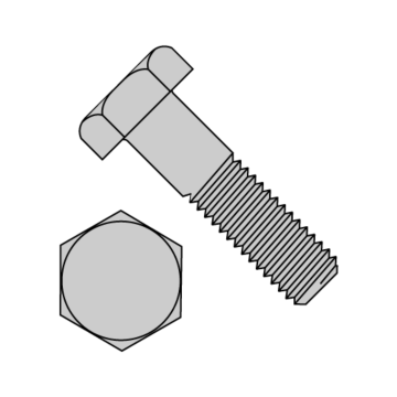 Titan™ 5/16-18 3 in Steel Galvanized Hex Bolt