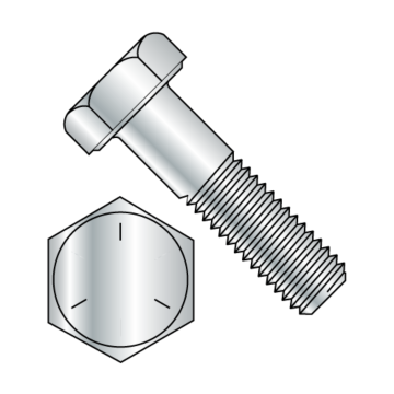 Titan™ 3/8-16 1/2 in Hex Head Heat Treated Alloy Steel Cap Screw