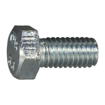 5 mm - 0.80 x 10 mm Hex Head Bolt, Coarse Thread, Zinc 