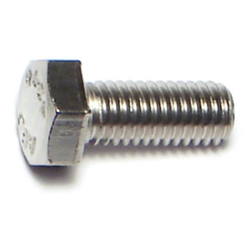 5 mm - 0.80 x 12 mm Hex Head Bolt, Coarse Thread, Stainless Steel 