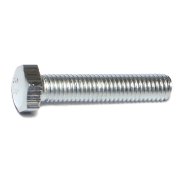 5 mm - 0.80 x 25 mm Hex Head Bolt, Coarse Thread, Zinc 