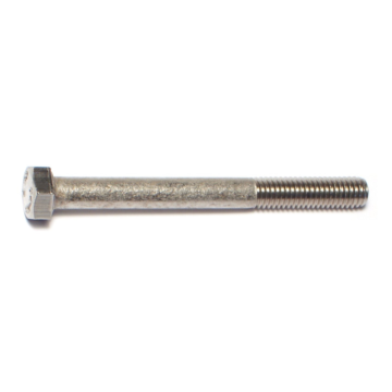 5 mm - 0.80 x 50 mm Hex Head Bolt, Coarse Thread, Stainless Steel 