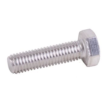 8 mm - 1.25 x 30 mm Hex Head Bolt, Coarse Thread, Stainless Steel 