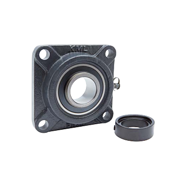KML 4 Bolt Flange Bearing, 1-1/4" Locking Collar, Extended Race HCFS20720