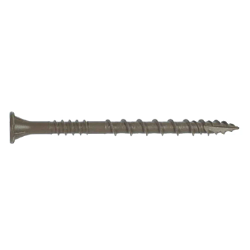 Simpson Strong-Tie Simpson Strong Deck-Drive™ DSV WOOD Screw (Collated) #10 x 2-1/2 in. T25 6-Lobe, Tan - 500 ct