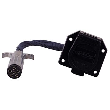 Hopkins Towing Solutions 47435 6 Round to 7 RV Trailer Adapter