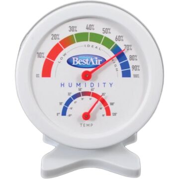 BestAir Portable Hygrometer & Thermometer